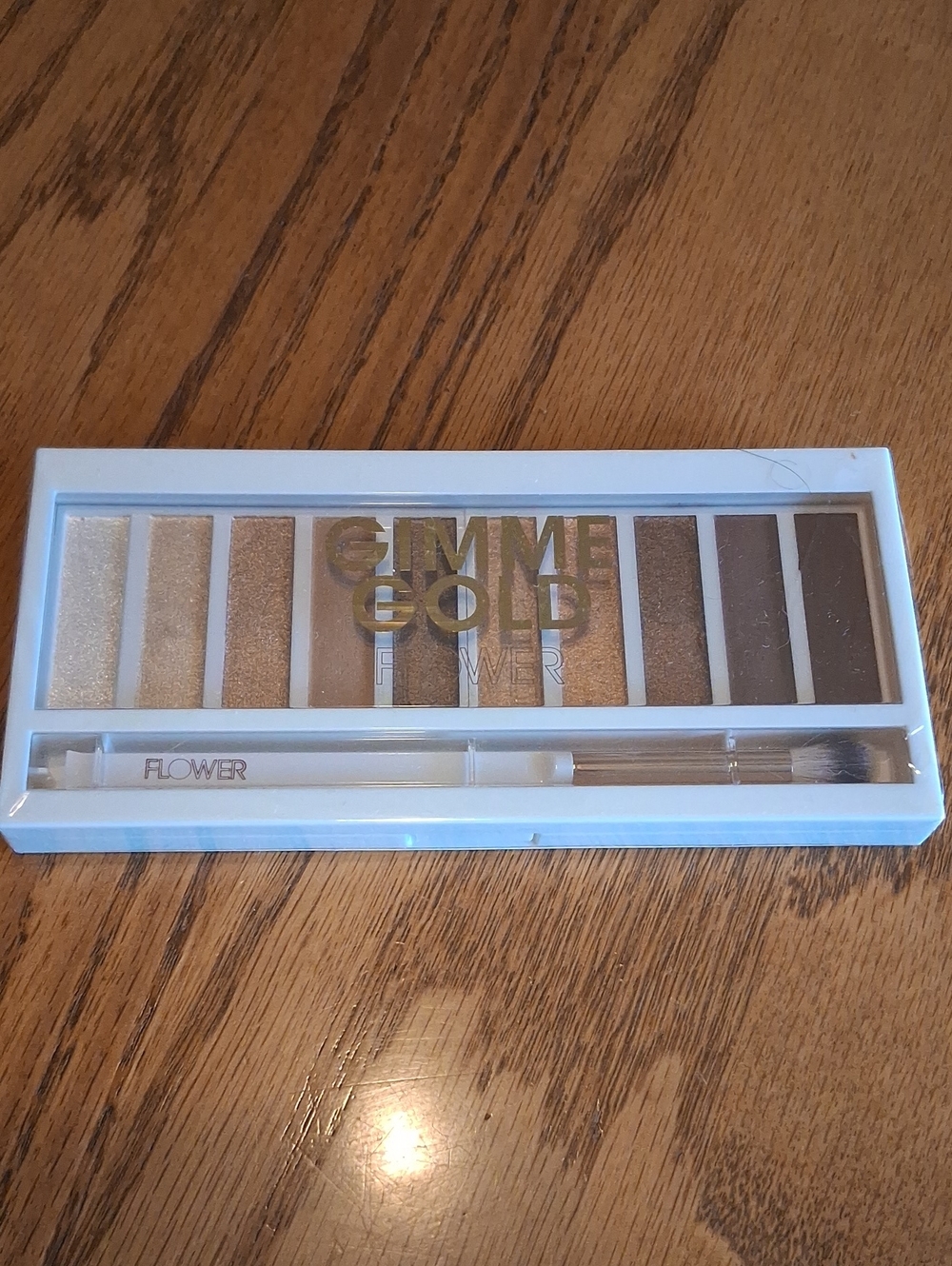 Flower Emmy Gold Eyeshadow Palette - Warm Gold & Brown Shades
